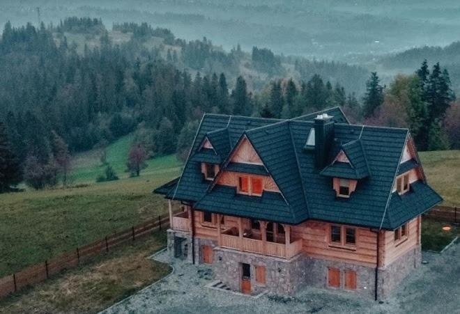 Dom Z Widokiem Na Wierchy - Panorama Na Tatry - Traditional Folk House Gliczarów Extérieur photo
