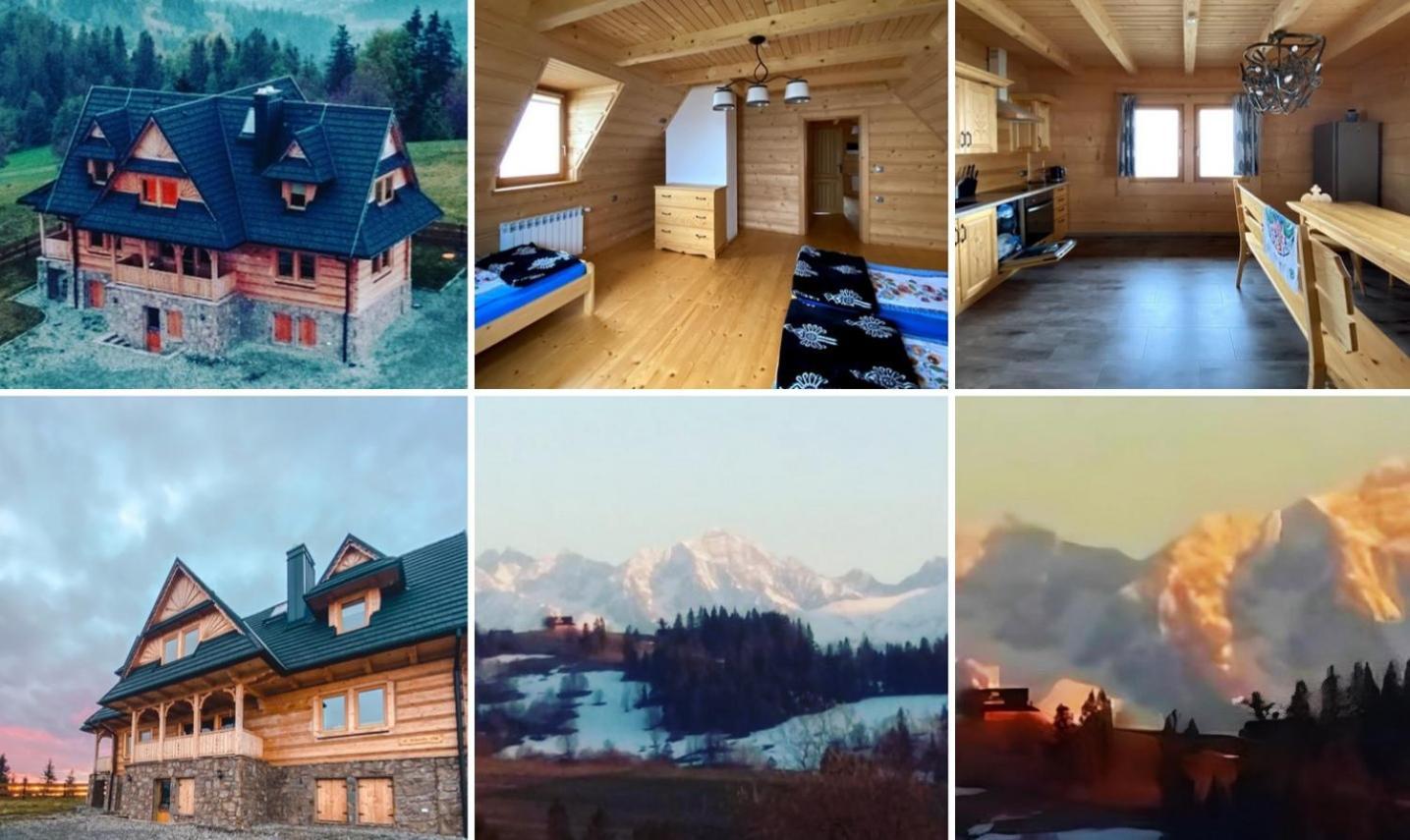 Dom Z Widokiem Na Wierchy - Panorama Na Tatry - Traditional Folk House Gliczarów Extérieur photo